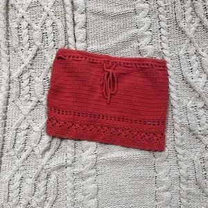 American Eagle crochet crop top